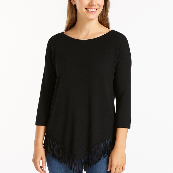 INC International Concepts Tops - INC International Concepts Black Long Sleeve Top